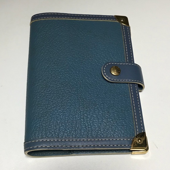 Louis Vuitton Other - Louis Vuitton Suhali planner agenda blue
